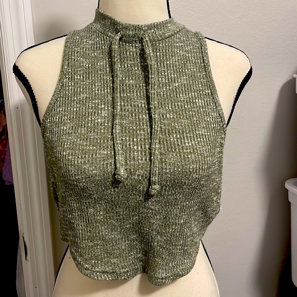 Gym Shark knit Tank Crop Top